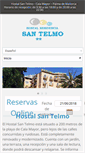 Mobile Screenshot of hostalsantelmo.com